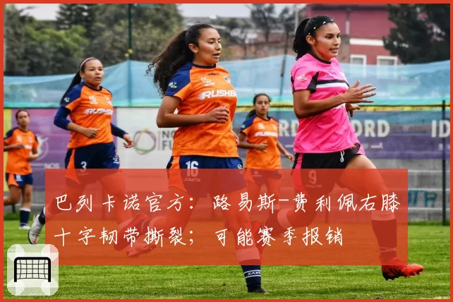 巴列卡诺官方：路易斯-费利佩右膝十字韧带撕裂；可能赛季报销