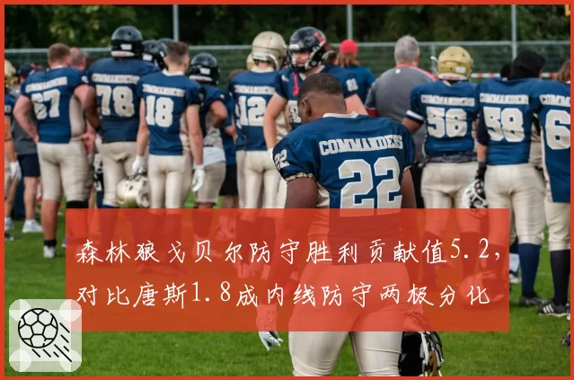 森林狼戈贝尔防守胜利贡献值5.2,对比唐斯1.8成内线防守两极分化